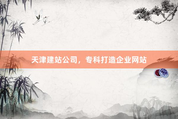 天津建站公司，专科打造企业网站